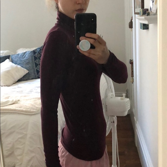 Whisper thin ribbed turtleneck undershirt - Picture 4 of 4